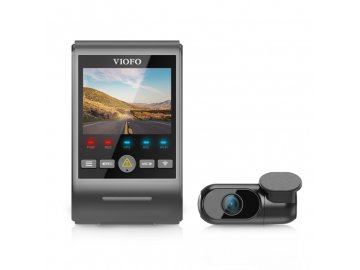 viofo a229 duo front and rear dual channel dashcam