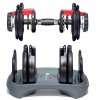 Jedna nakládací jednoruční činka BOWFLEX select TECH 552 2,5-24 kg EU verze s kilogramy