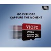VIOFO 256GB profesionální mlc UHS-3 microsd karta s 5 nasobnou vydrží