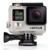 GoPro HERO4 Black edition kamera, 4K, 2x větší výkon, BT, WiFi, stříbrno-černá, 12Mpix