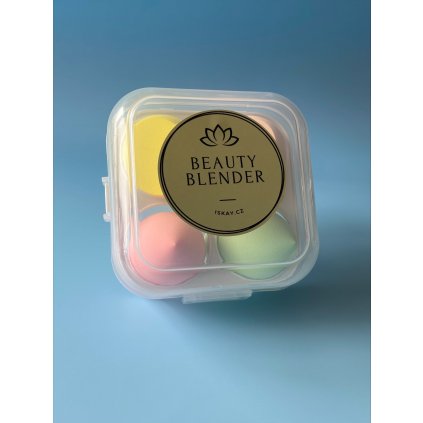 Hubky na make-up SADA 4 ks – Farebné