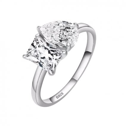 Strieborný prsteň KYLIE