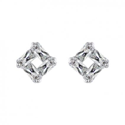 Strieborné náušnice KATE