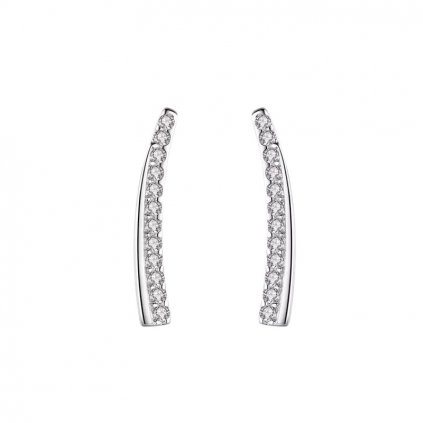 Strieborné náušnice TRENDY