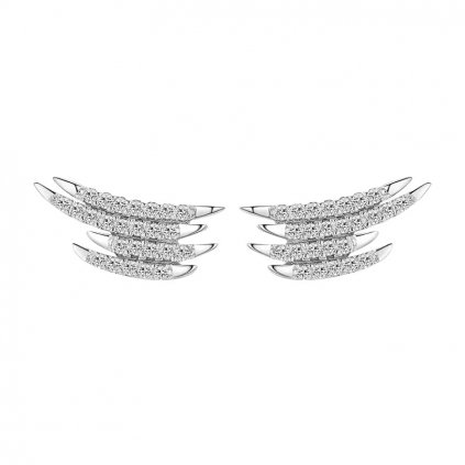 Strieborné náušnice LARA