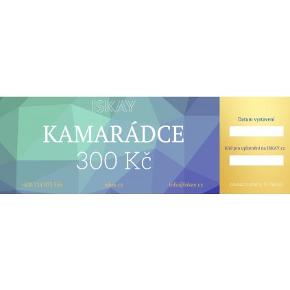 Elektronický darčekový poukaz KAMARÁTKE