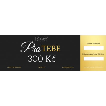 Elektronický darčekový poukaz PRE TEBA