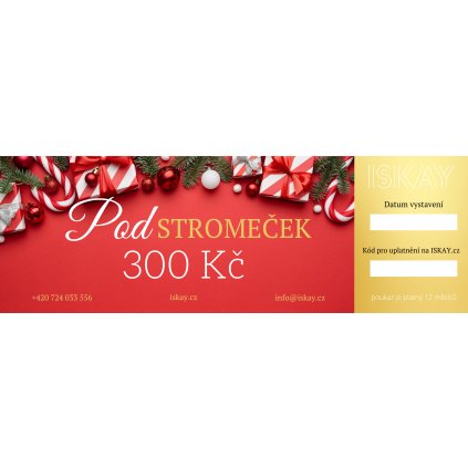 Elektronický darčekový poukaz POD STROMEČEK