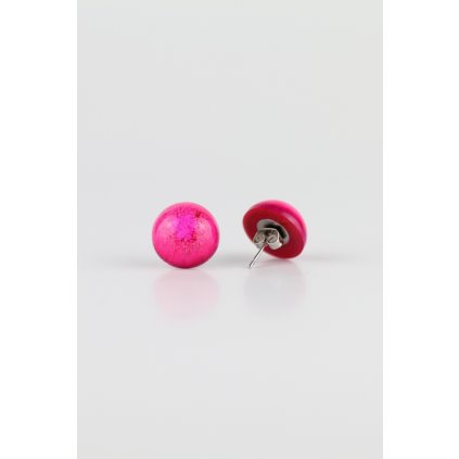 Náušnice Pink Eye 186