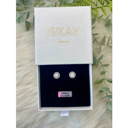 Strieborné náušnice PANDORA S,M,L