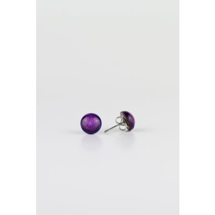 Náušnice Purple Dots 204