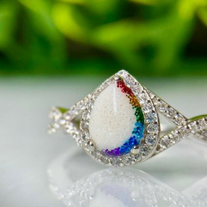 Strieborný prsteň MILY