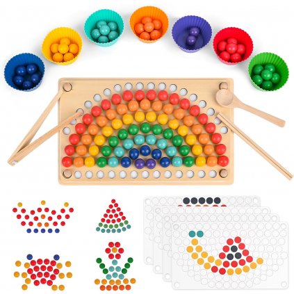 Desková Montessori logická hra