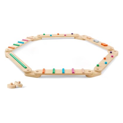 Montessori skládací balanční kladina - Oboustranná