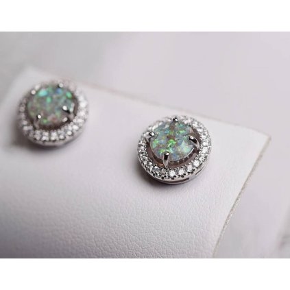 Pietne strieborné náušnice PANDORA S,M,L