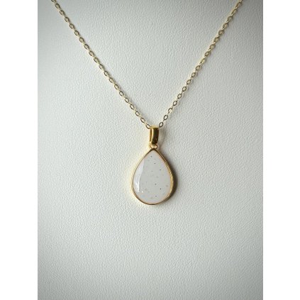 Pietní stříbrný přívěsek DROP OF LOVE S,M,L