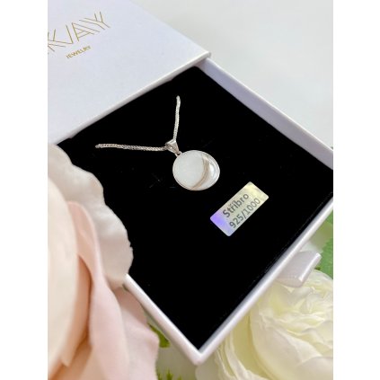 Pietní stříbrný přívěsek KRUH 13MM, 16MM, 20MM