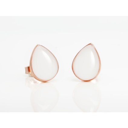 Strieborné náušnice DROP OF LOVE S,M,L