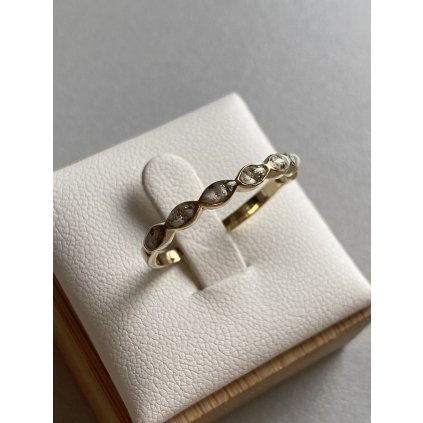 Pietní zlatý prstýnek FOREVER