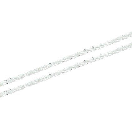 Strieborná retiazka SPARKLE TWISTED (1,5 mm) – 40/45 cm