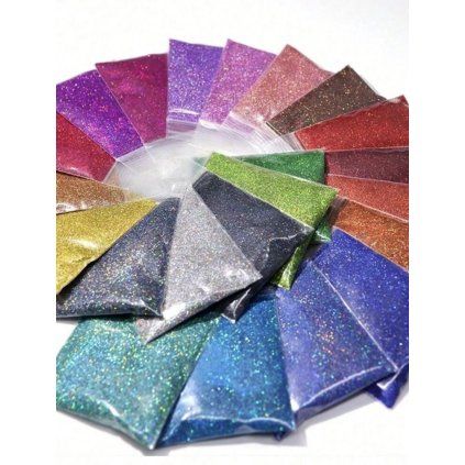 Doplněk ke šperku - Glitter třpytky