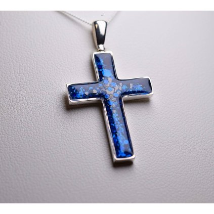 Pietní zlatý přívěsek KŘÍŽEK