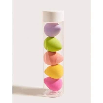 Hubky na make-up 5 ks – mix farieb