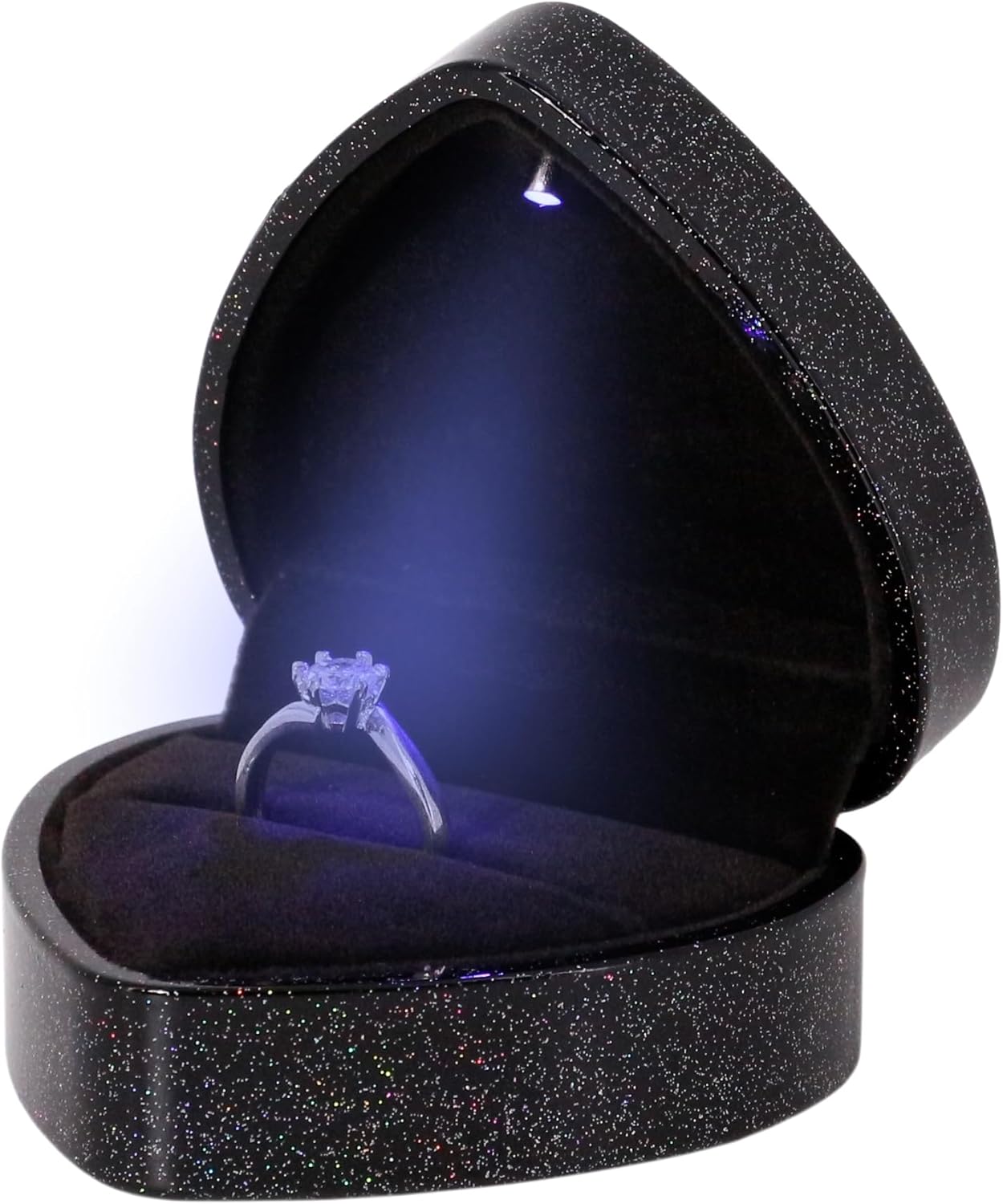 Iskay Dárková krabička na prsten nebo náušnice s LED světlem - DIAMOND Barevná varianta: Galaxie