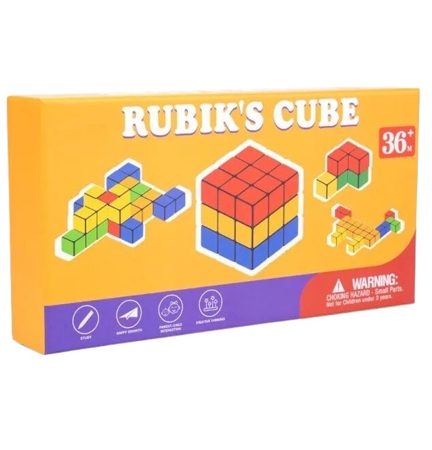 Logická hra rubiks cube - 180 ks