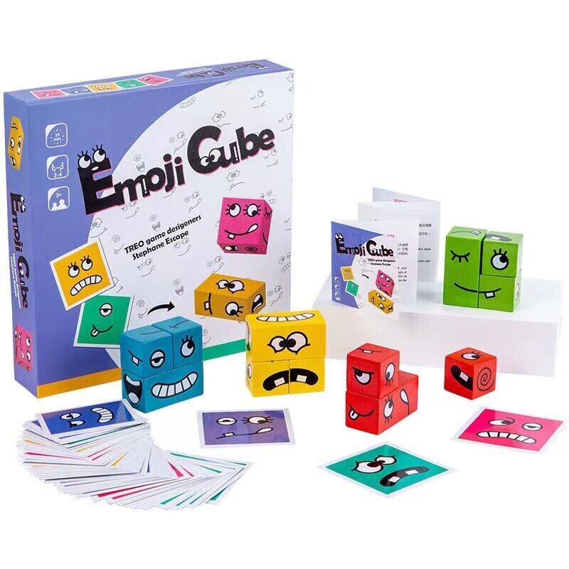 Treo Hra - měnící obličej - Emoji Cube