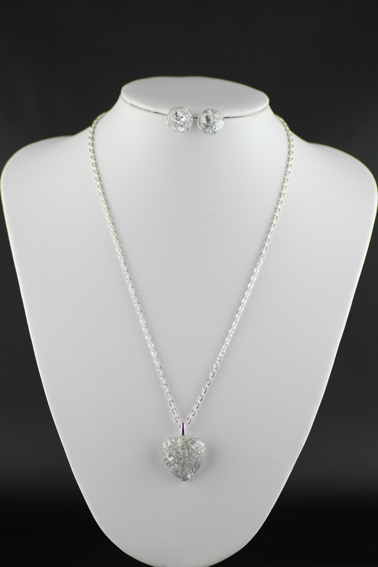 Iskay Set Silver Délka: 51 cm - Řetízek - imitace stříbra
