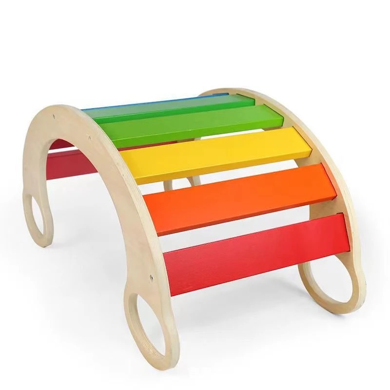 Iskay Montessori Originální Montessori duhová houpačka