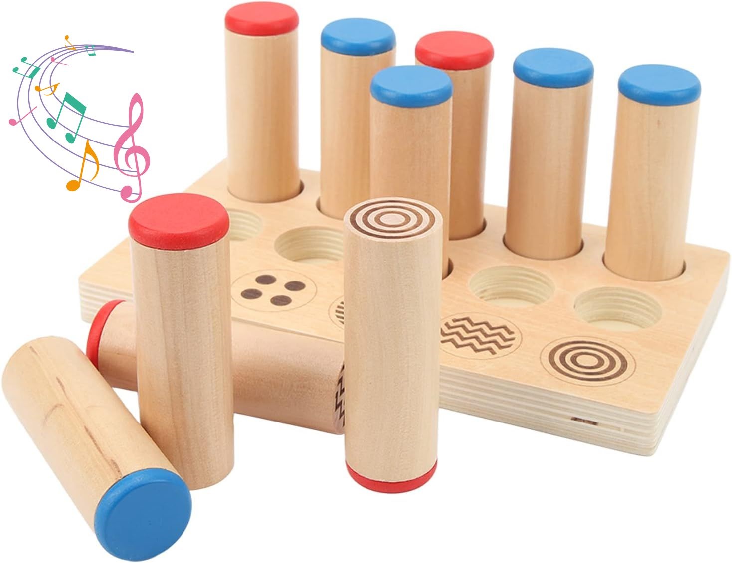 Iskay Montessori Puzzle vhodné pro hračku Montessori motorické dovednosti