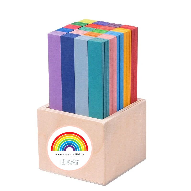 Iskay Montessori Stavebnice Leonardo kupole 100 ks