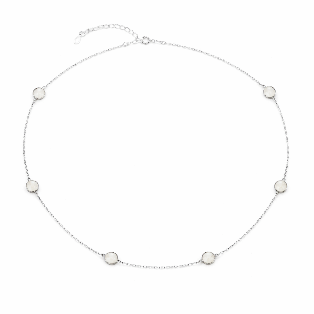 Iskay Pamětní stříbrný náhrdelník LESK Obsah: Pouze Vlasy, Povrchová úprava: Pozlacené stříbro růžovým zlatem