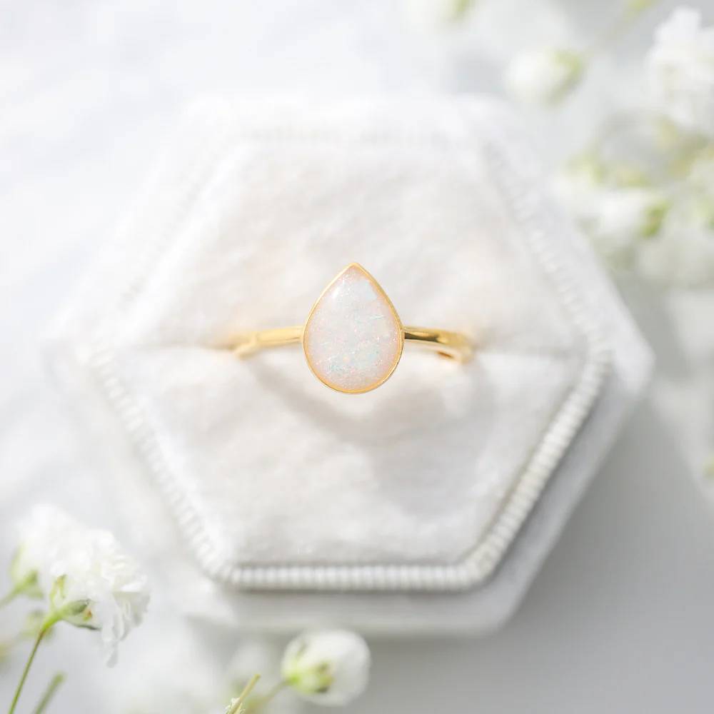 Iskay Pietní stříbrný prstýnek DROP OF LOVE S,M,L,XL Velikost: 5 (EU: 49-50), Obsah: Kombinace, Povrchová úprava: Pozlacené stříbro růžovým zlatem