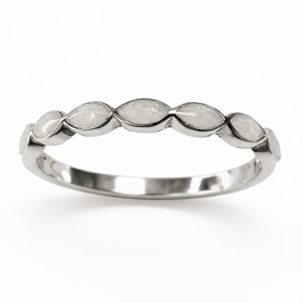 Iskay Pamětní stříbrný prsten FOREVER Velikost: 9 (EU: 59-61), Obsah: Kombinace, Povrchová úprava: Pozlacené stříbro růžovým zlatem