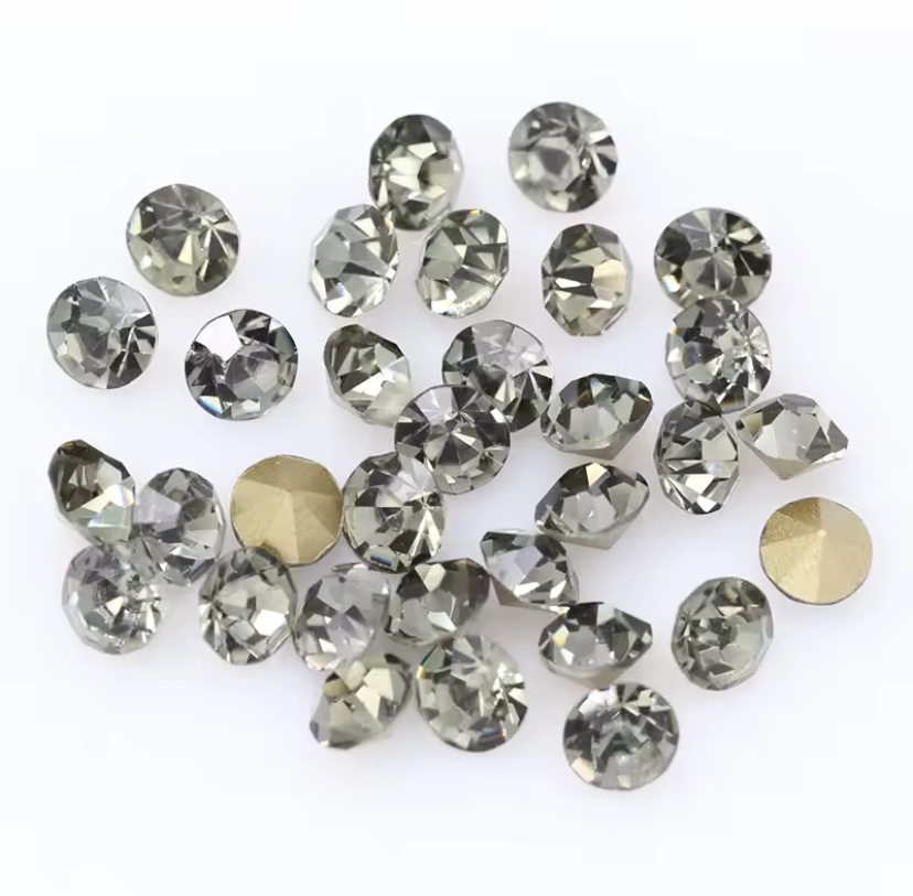 Kubické Zirkony barevné Barevná varianta: Black diamond