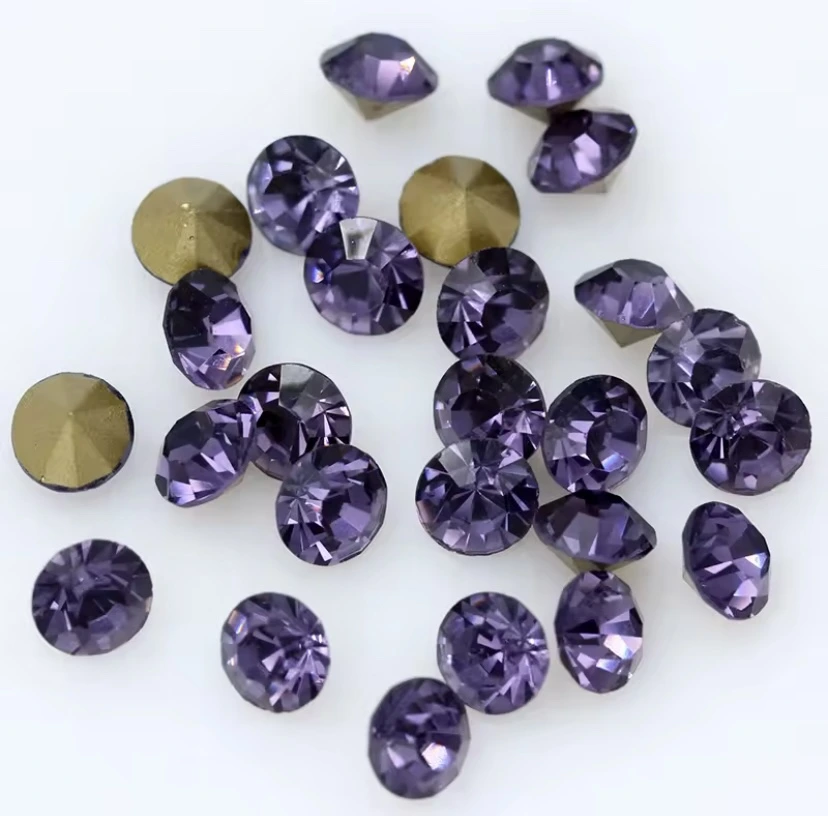 Kubické Zirkony barevné Barevná varianta: Violet