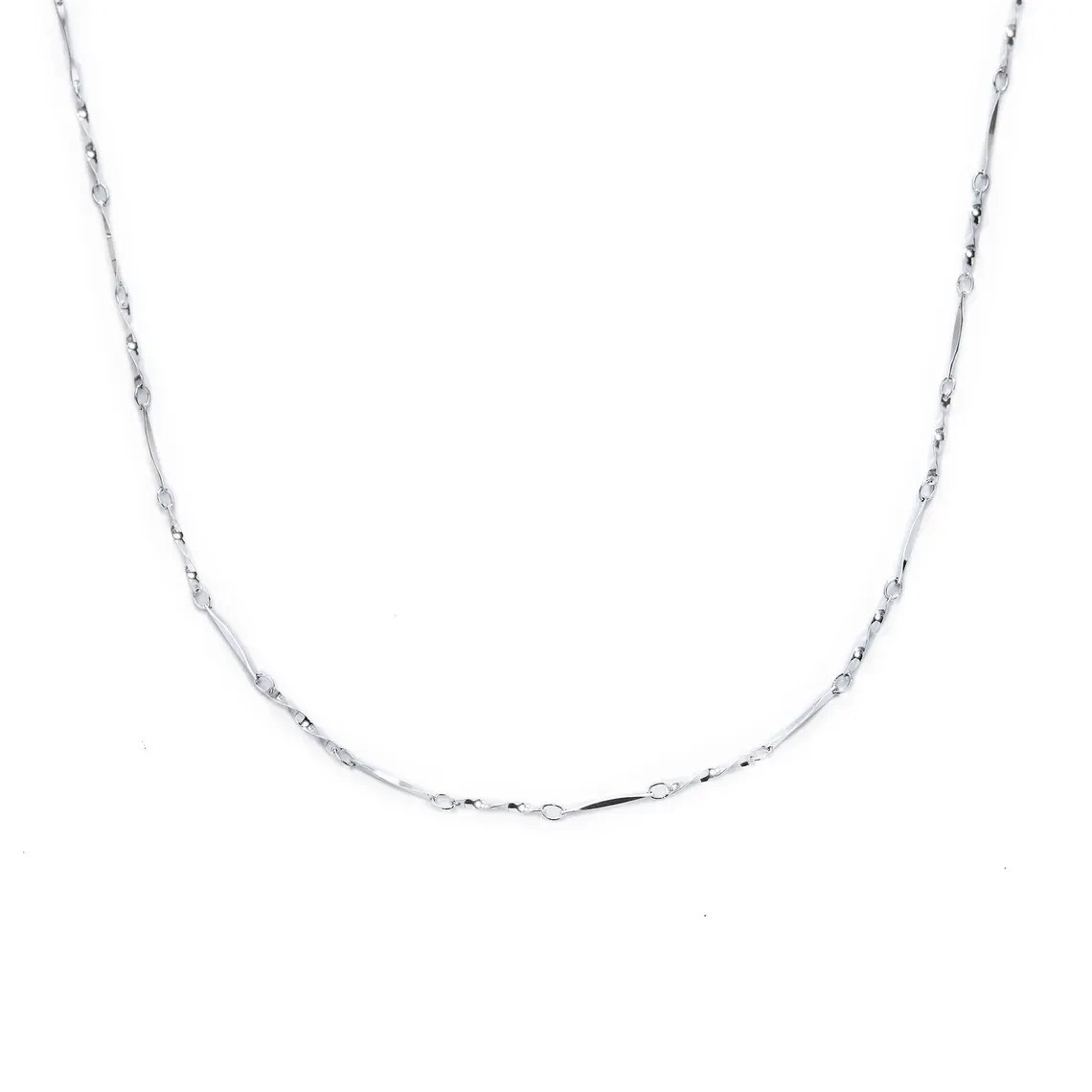 Iskay Stříbrný řetízek INGOT 40+5cm