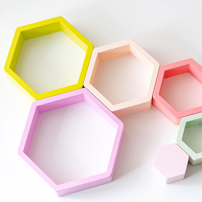 Montessori geometrické skládací tvary