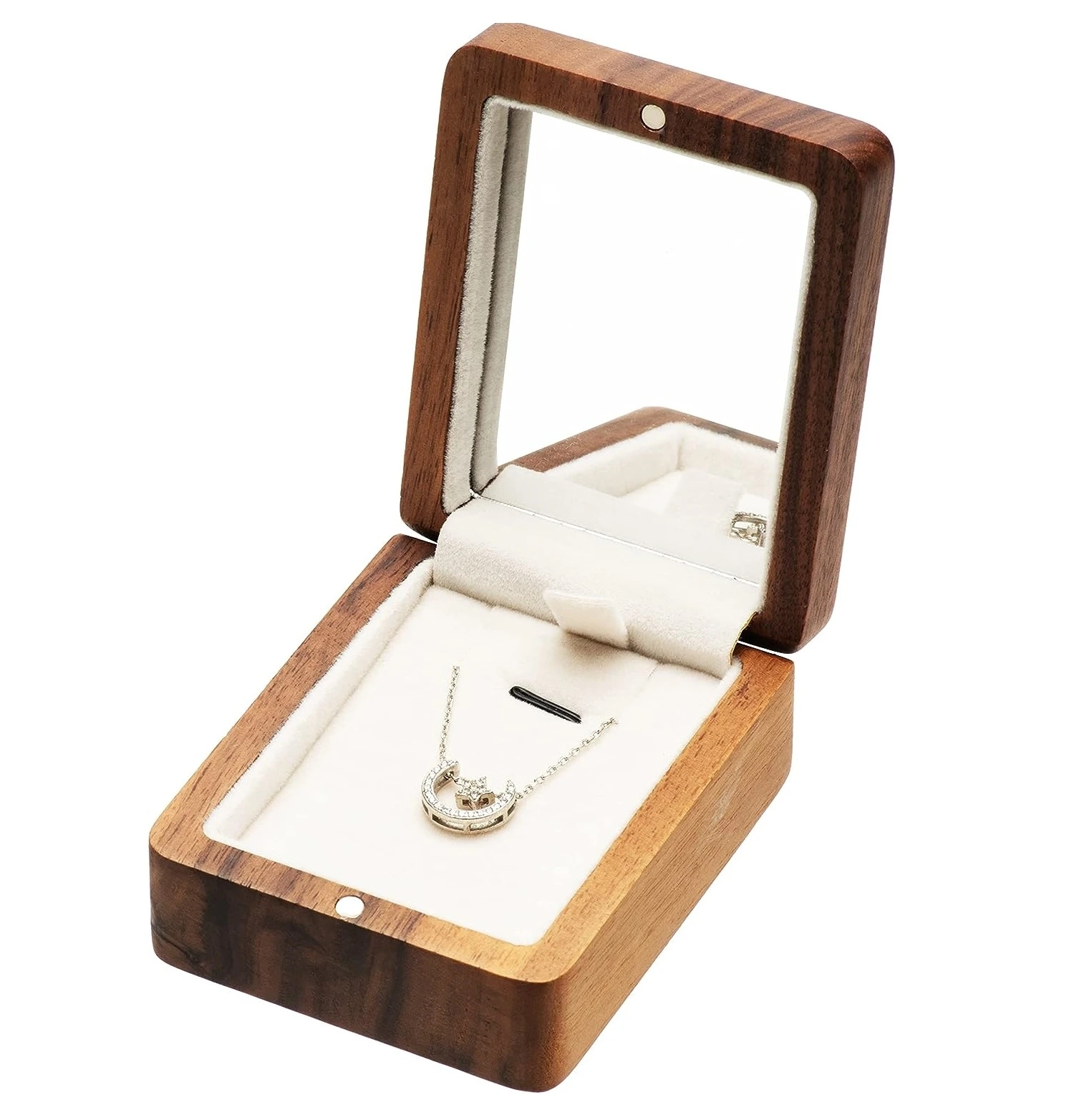 Iskay Dárková krabička na náhrdelník, přívěsek se zrcadlem