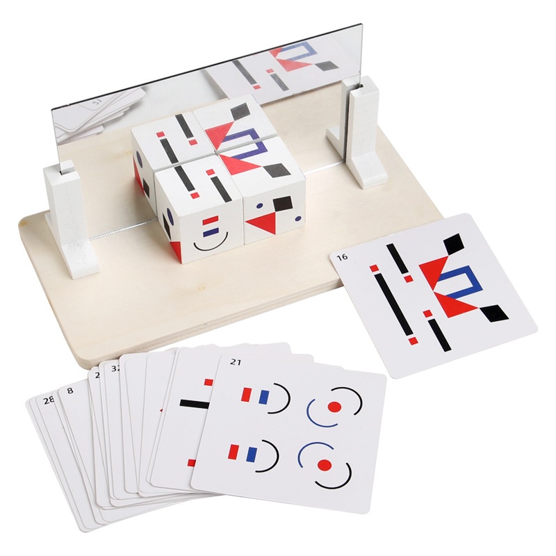 QIYI WOODEN Kostičky Výrazů