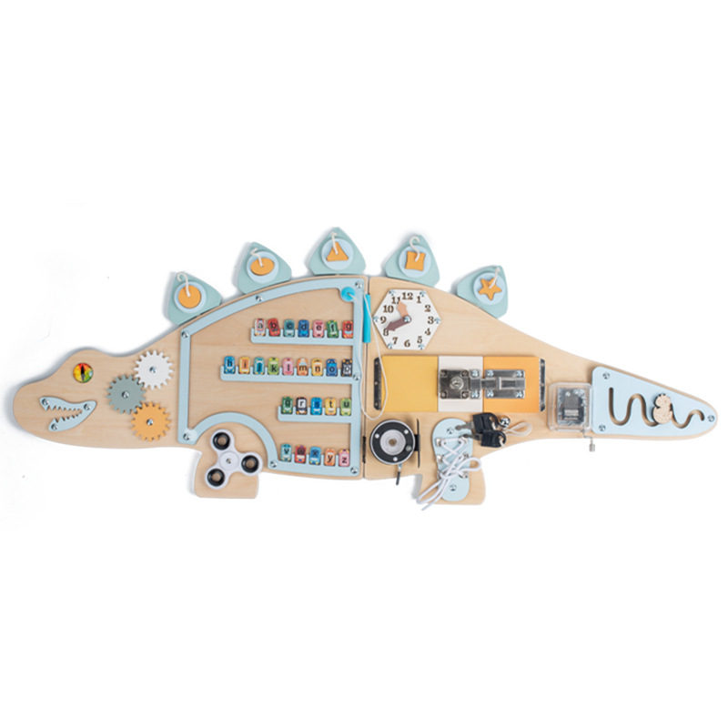 Iskay Montessori Activity Board dinosaurus