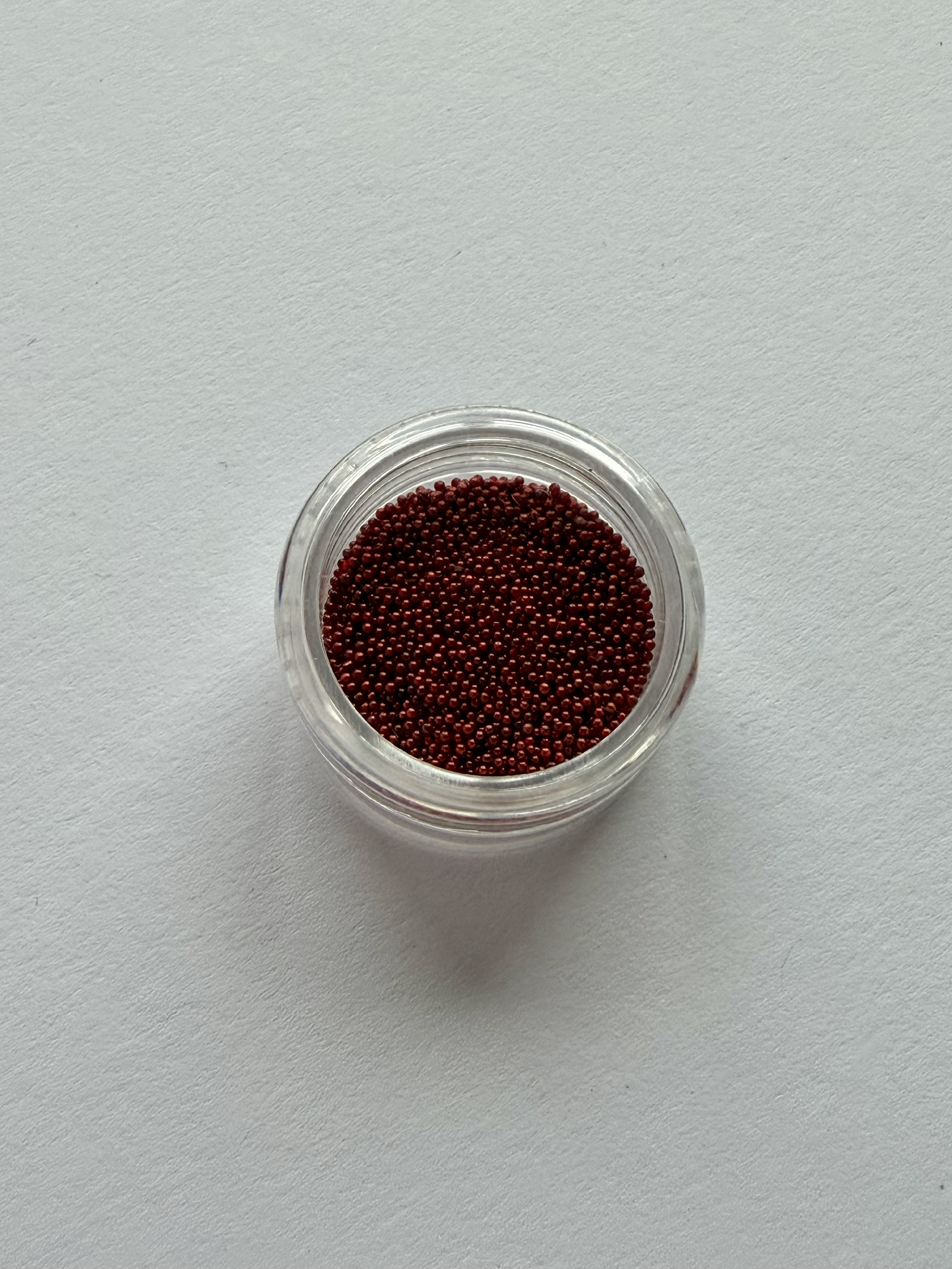 Iskay Korálky/ kaviár Barevná varianta: Červená