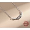 1189 Strieborný náhrdelník ORCHIDEA