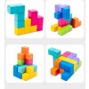 Dřevěná hra - 3D tetris