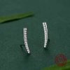 Stříbrné náušnice TRENDY