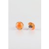 Ocelové náušnice Orange