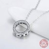 Strieborný náhrdelník KRUH